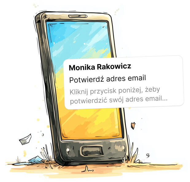 Potwierdź email Potwierdź email